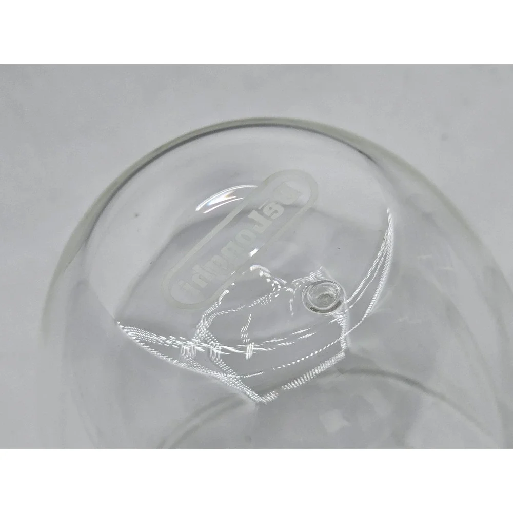 DeLonghi Cappuccino Glasses Double Wall‎ 270ml (9.1oz) Thermal Glass Set of 2